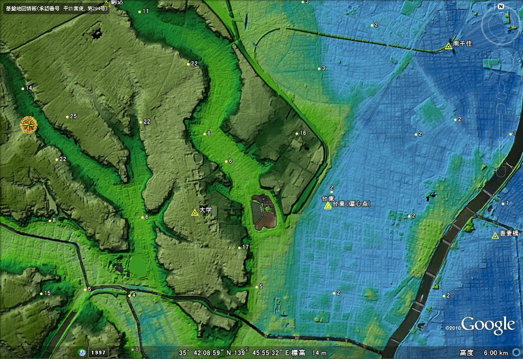 116. 名所江戸百景47 湯島天神坂上眺望: 時空を超えて～歴史と地図